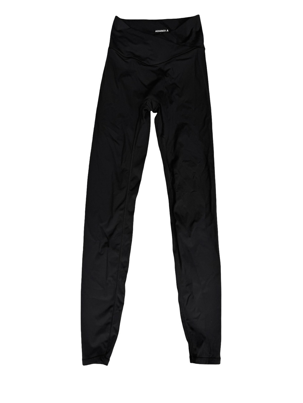 Adanola Black High-Waist Performance Leggings Size XS